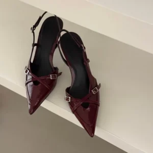 Elegant A-Line Women’s Shallow Mouth Heels