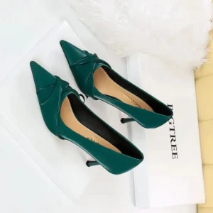 Sexy Pointed Bow-Knot High Heels Party Shoes