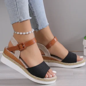 Stylish Peep Toe Summer Platform Sandals