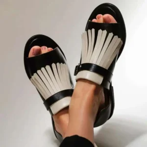 Trendy Peep Toe Summer Women’s Low Heel